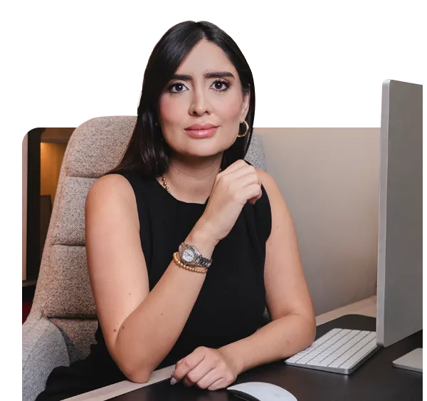 Tatiana Jones, abogada laboral para empresas, en su oficina de Bucaramanga